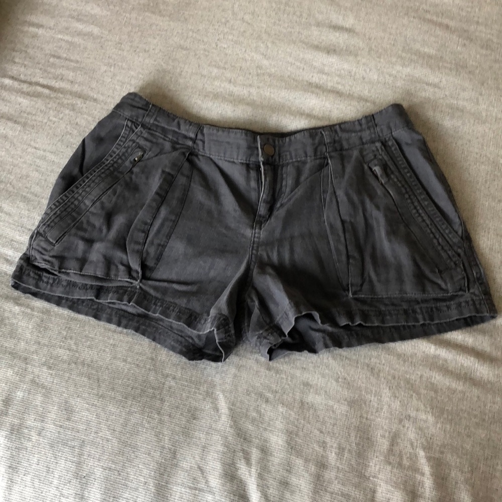 Converse linen blend casual shorts